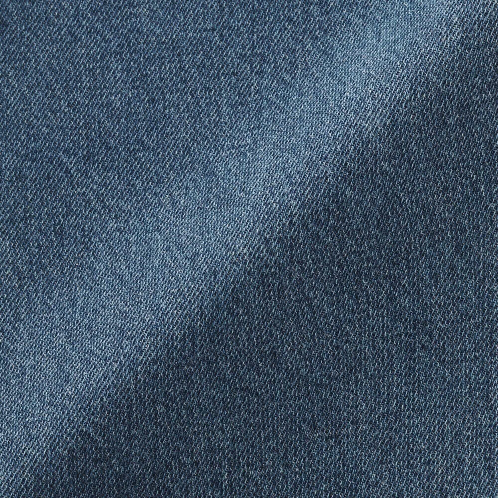 Women's Kapok Blend Denim Wide Tapered Pants - Image 19