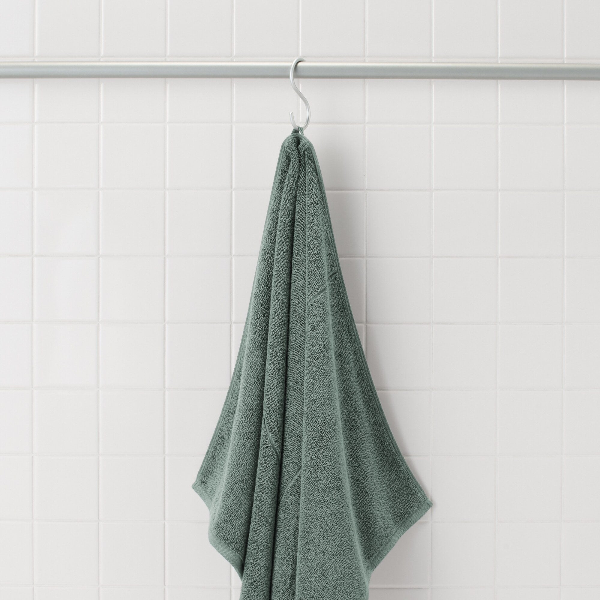 Twin Pile Small Bath Towel with Loop - Image 17