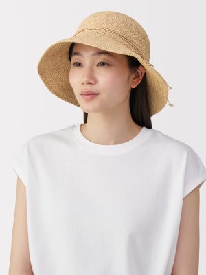Raffia Foldable Capeline Hat