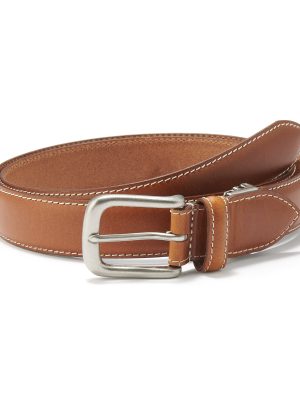 Tanned Leather Adjustable Belt