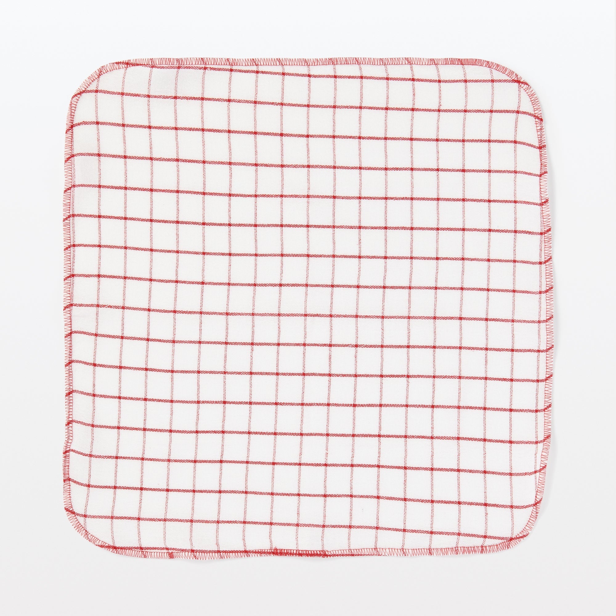 Indian Cotton Kitchen Cloths - Red (6 Pack) - Image 2