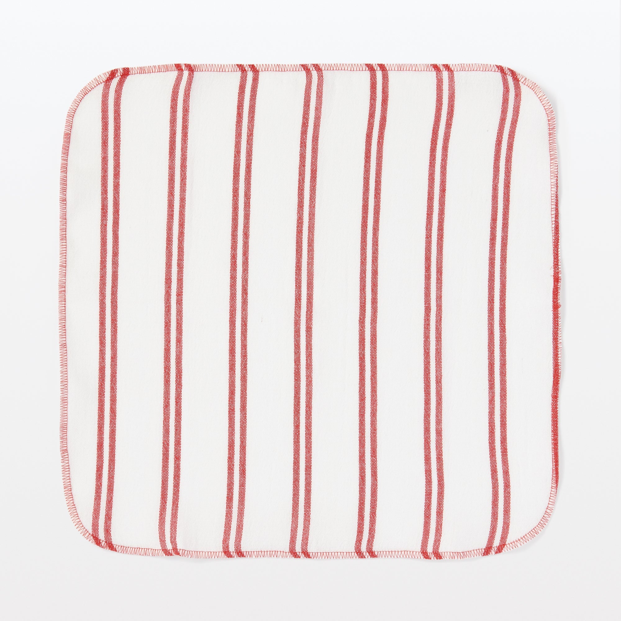 Indian Cotton Kitchen Cloths - Red (6 Pack) - Image 3