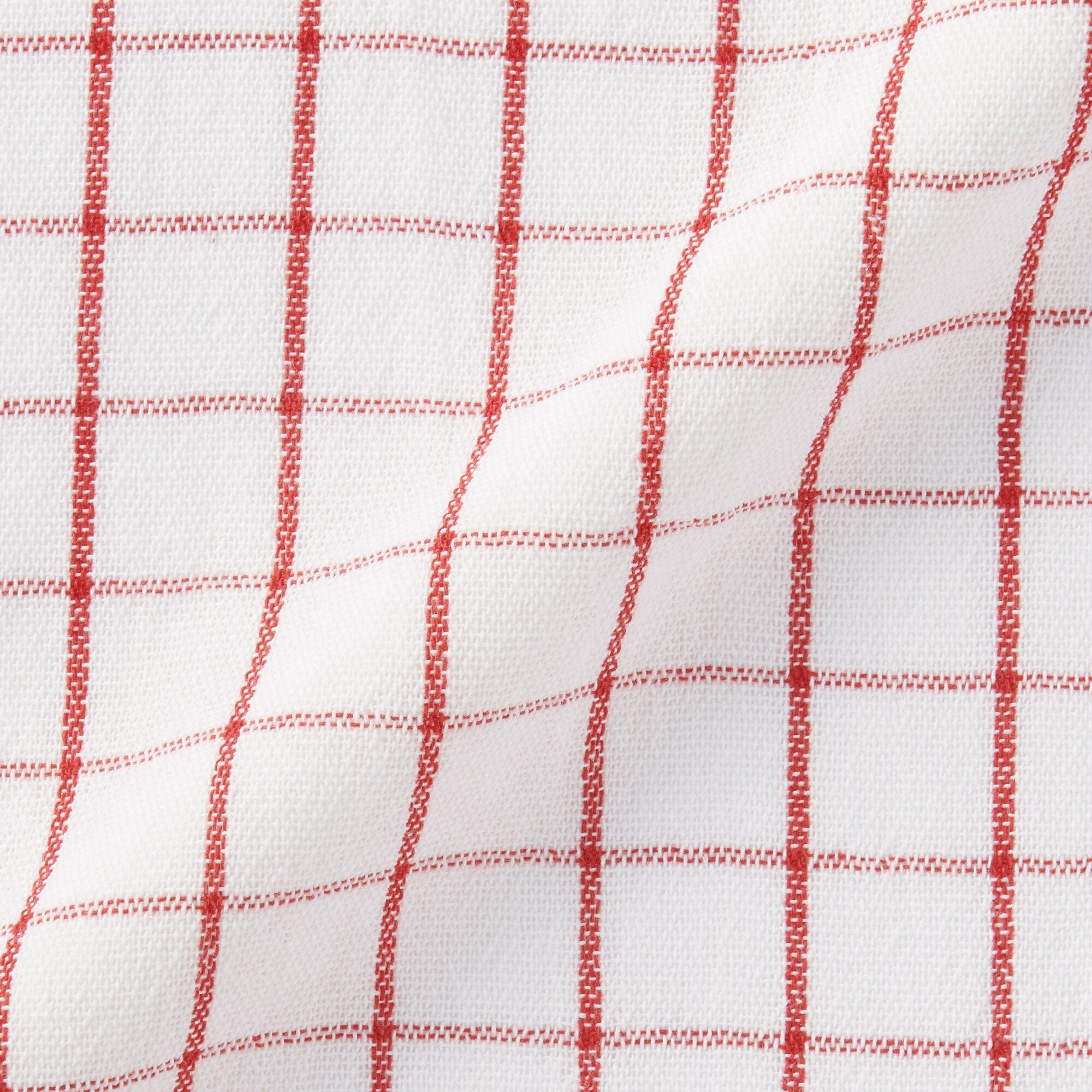 Indian Cotton Kitchen Cloths - Red (6 Pack) - Image 5