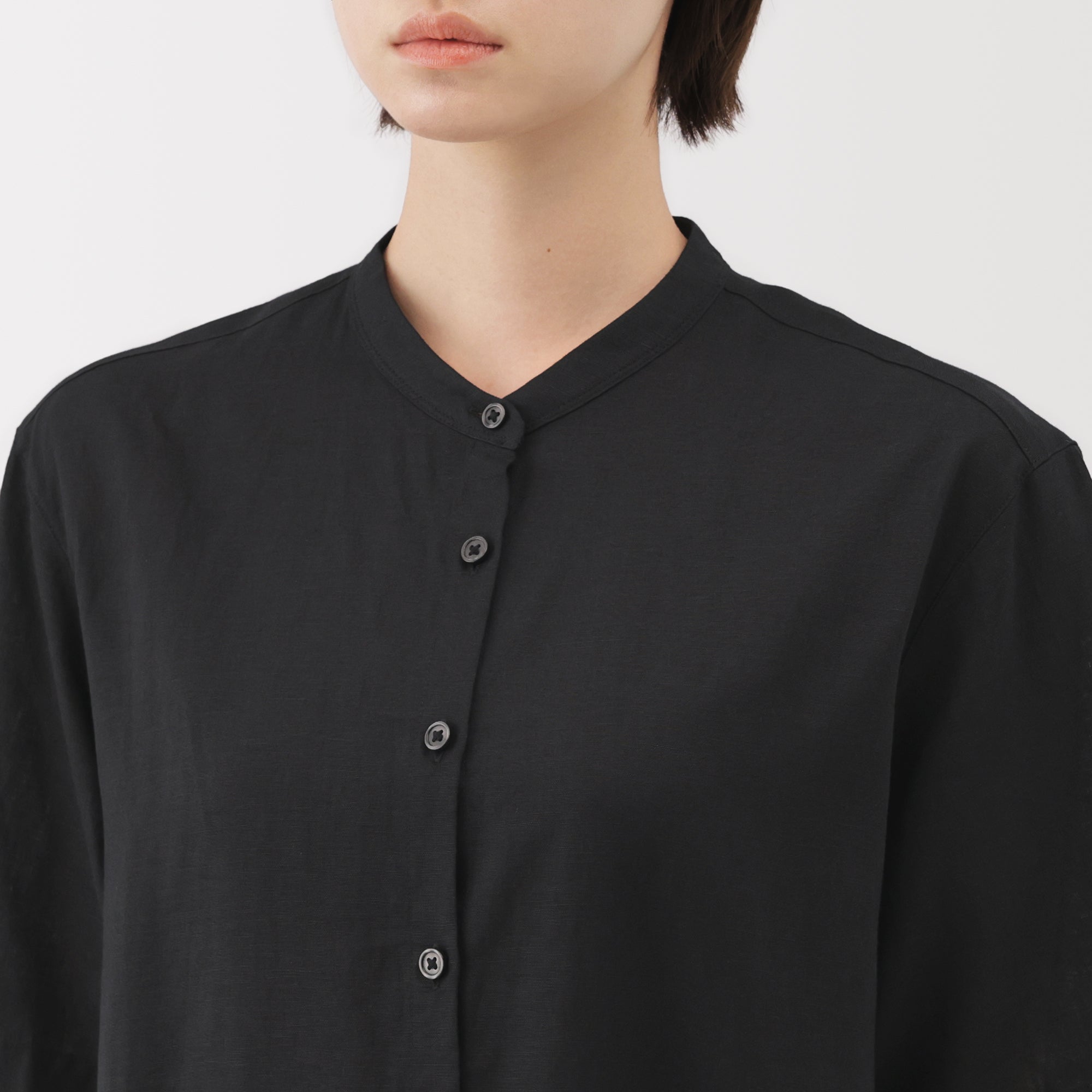 Women's Hemp Cotton Short Sleeve Dress - Image 7