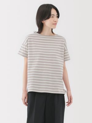 Women's Boat Neck Short Sleeve T-Shirt