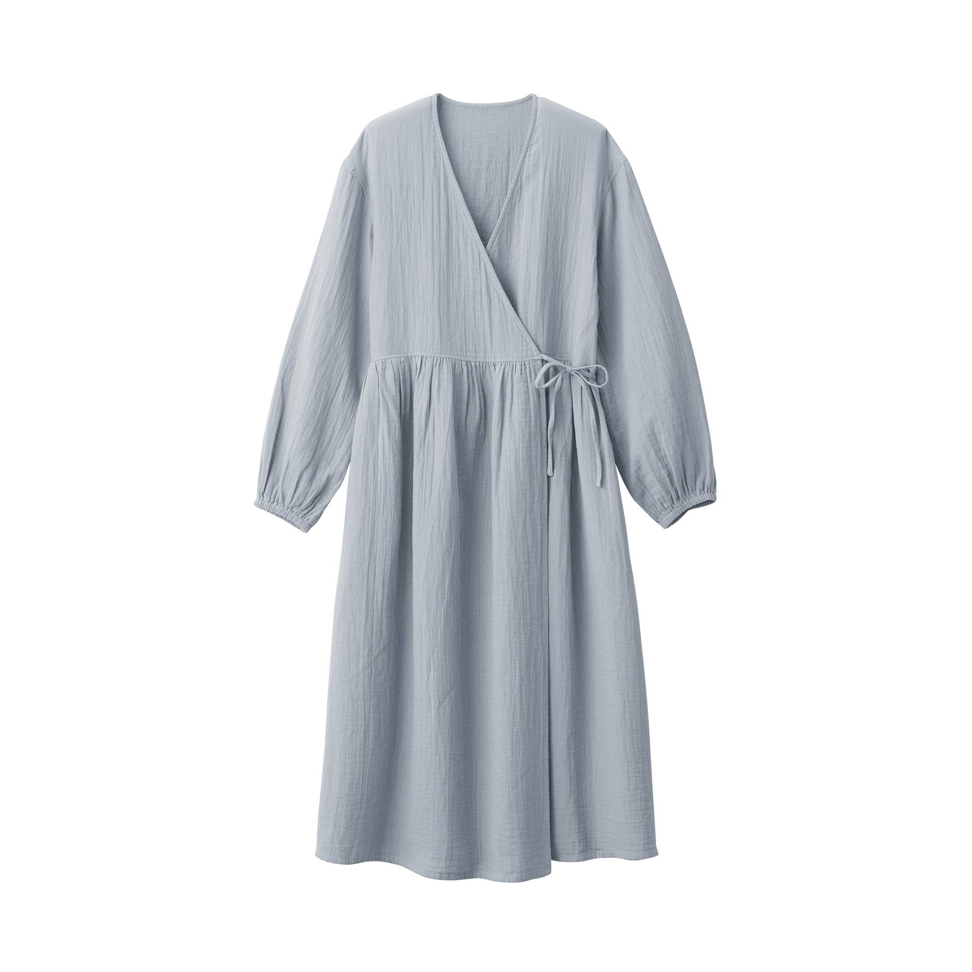 Crepe Gauze Long Cardigan - Image 2