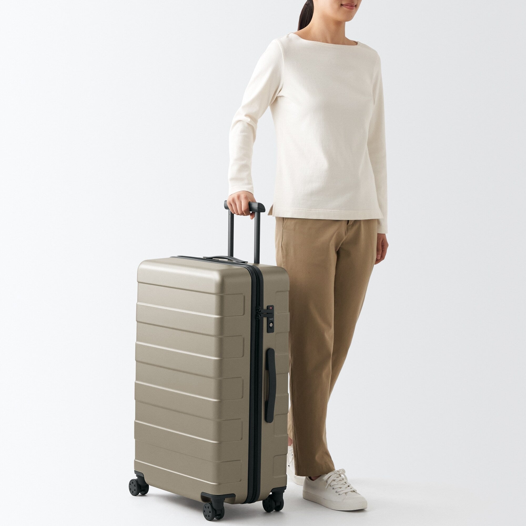 Adjustable Handle Hard Shell Suitcase 75L | Check-In - Image 31