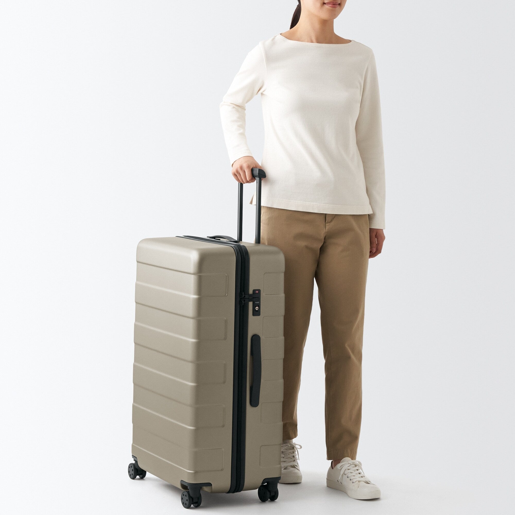 Adjustable Handle Hard Shell Suitcase 105L | Check-In - Image 58