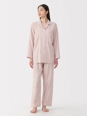 Side Seamless Double Gauze Pajamas