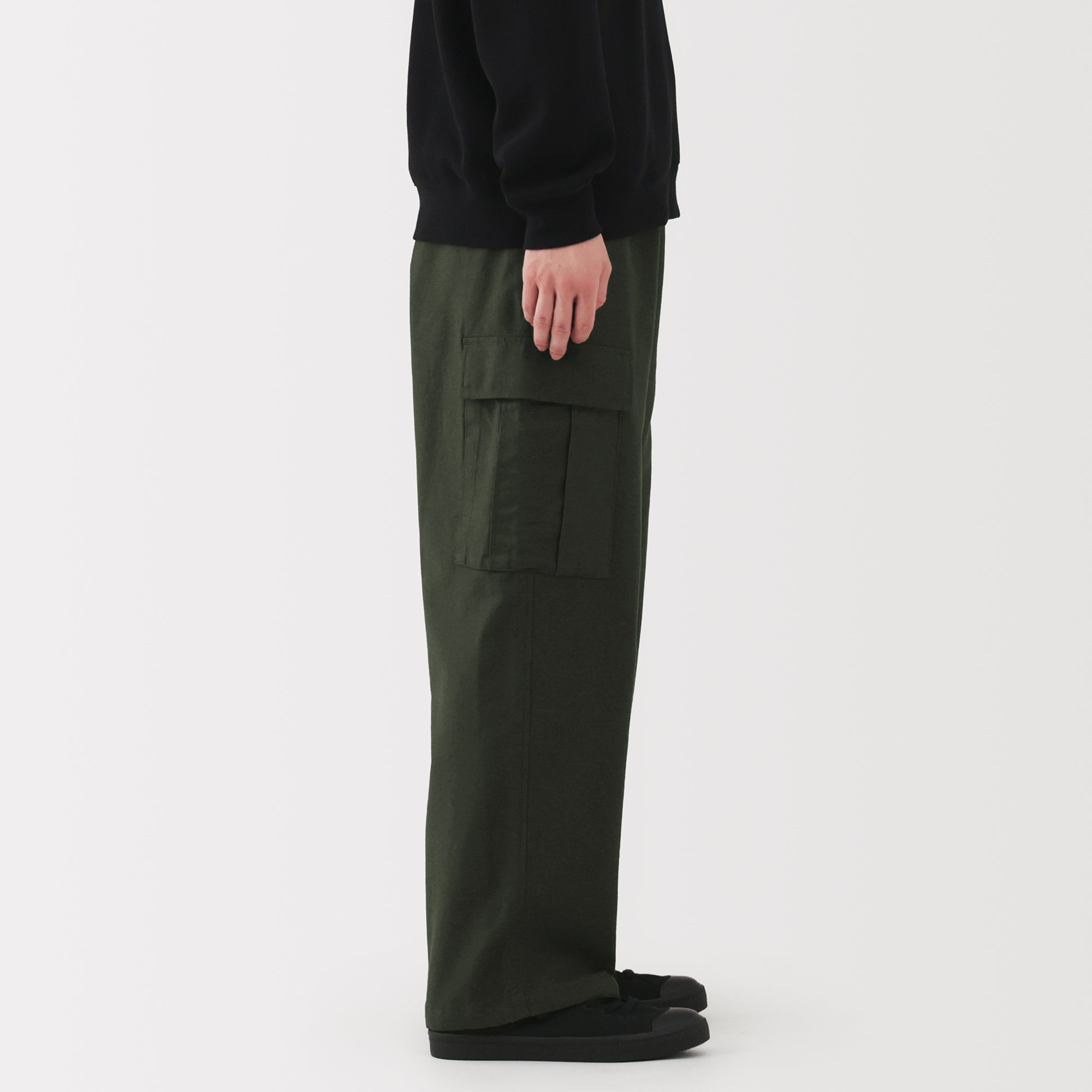 Cotton Easy Cargo Pants - Image 25