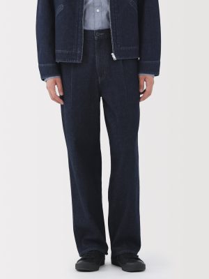 Kapok Blend Denim Work Trousers