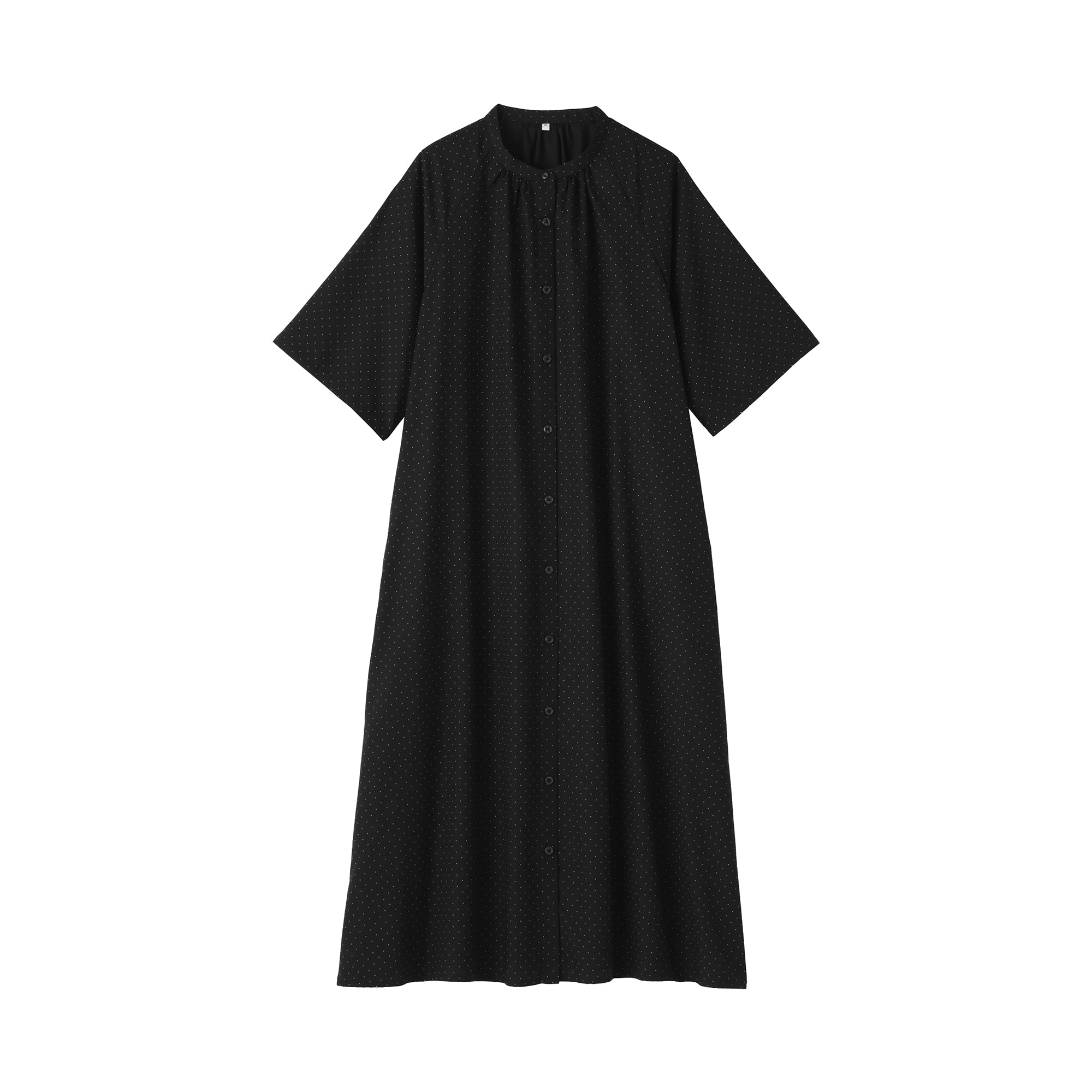 Lyocell Blend Half-Sleeve Dress - Image 18