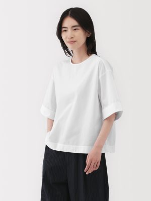Broadcloth Half Sleeve Blouse
