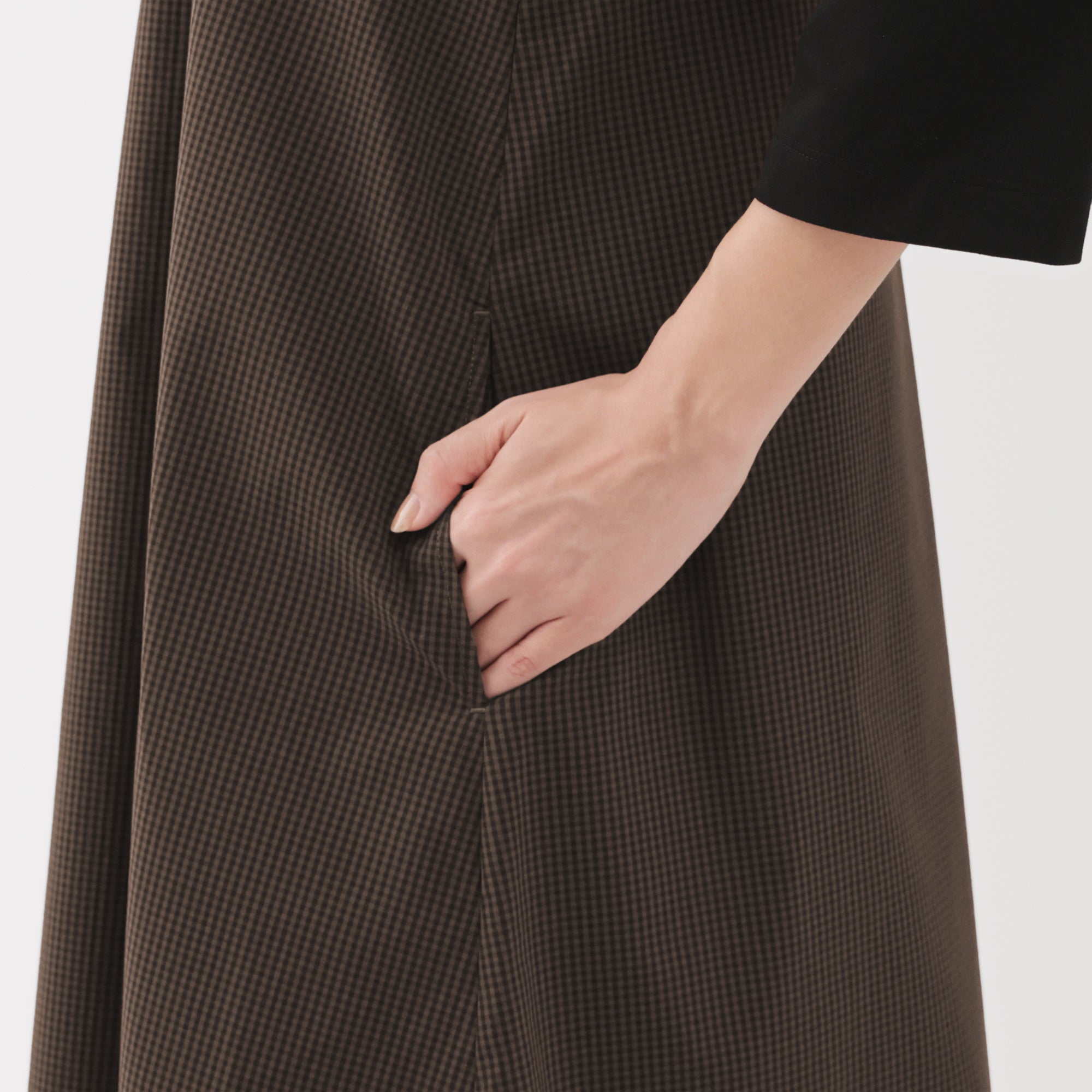 Broadcloth Sleeveless Dress - Image 8