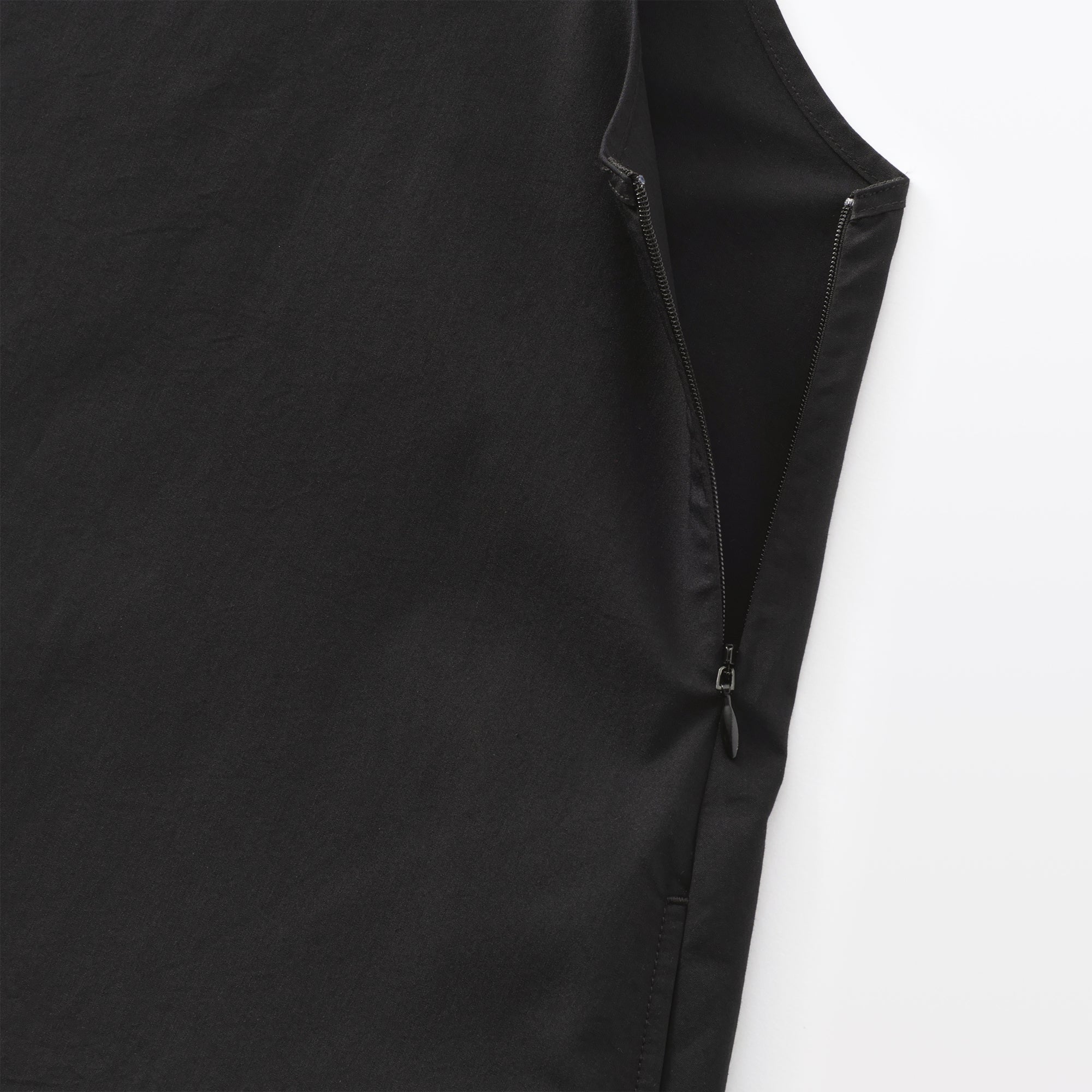 Broadcloth Sleeveless Dress - Image 9