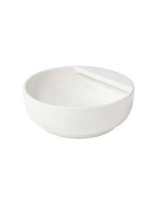 Beige Porcelain Ladle Rest
