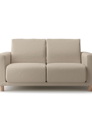 Cotton Canvas Cover for Urethane Pocket Coil Sofa - 2.5 Seater (Sofa Sold Separately)