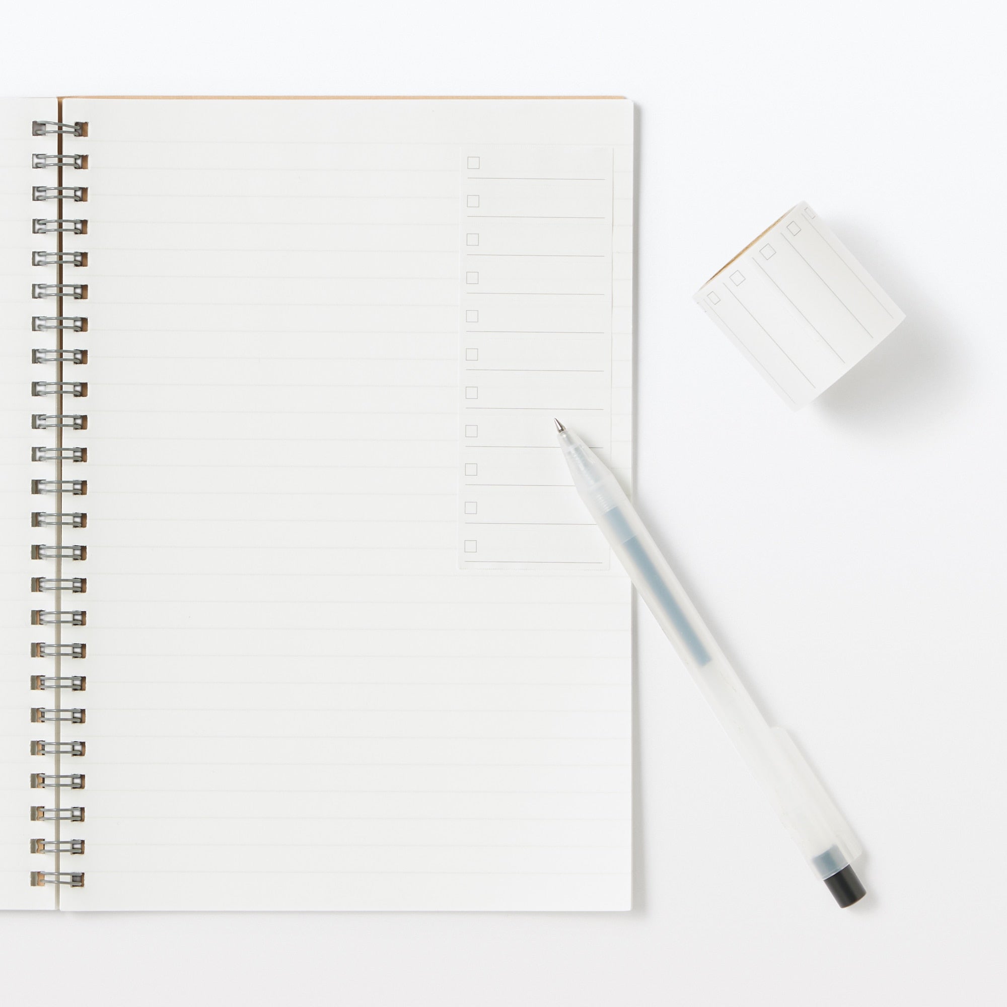 Perforated Checklist Sticky Note Roll - Image 3