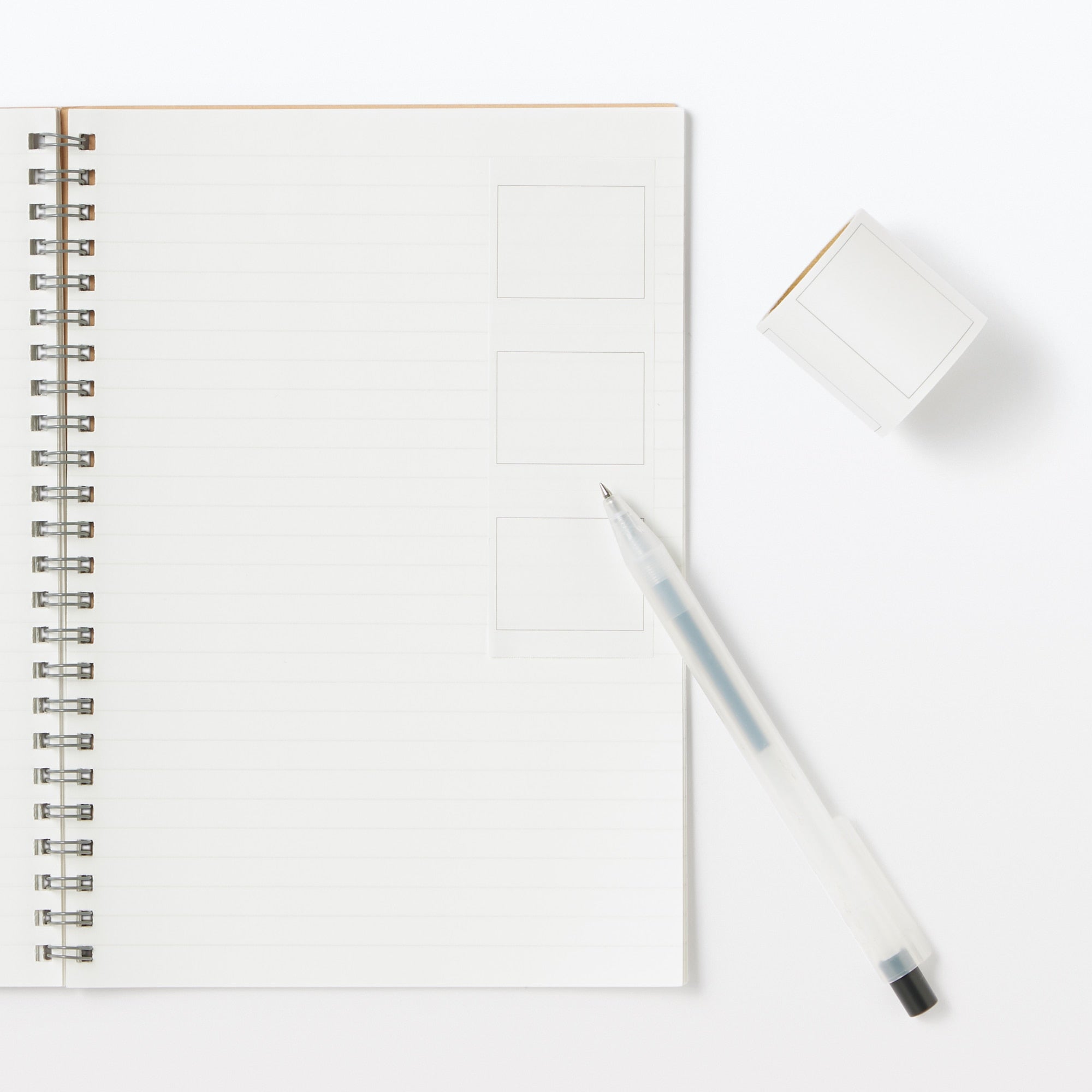 Perforated Frame Sticky Note Roll - Image 3