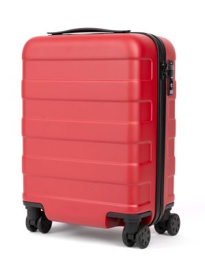 Adjustable Handle Hard Shell Suitcase 36L - Red | Carry-On