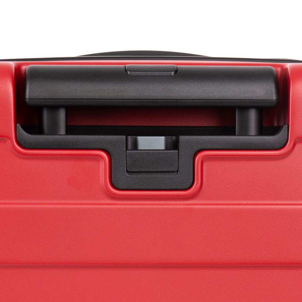 Adjustable Handle Hard Shell Suitcase 36L - Red | Carry-On - Image 5