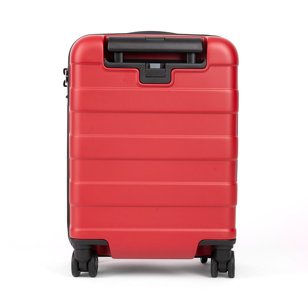 Adjustable Handle Hard Shell Suitcase 36L - Red | Carry-On - Image 3